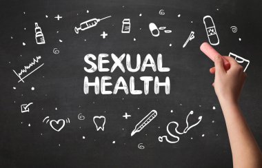 El çizimi tıbbi konsept