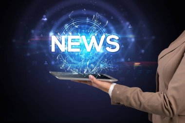 Kısaltmalı dokunmatik ekranın yakın plan görüntüsü.