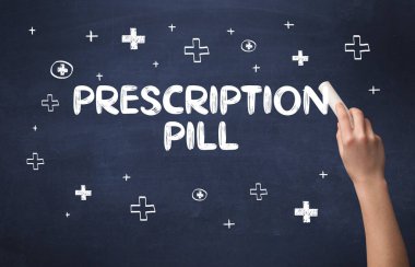 El çizimi tıbbi konsept