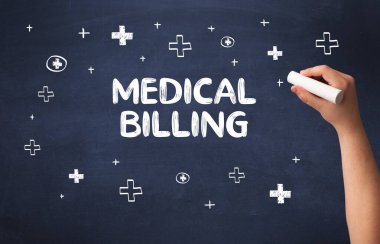 El çizimi tıbbi konsept