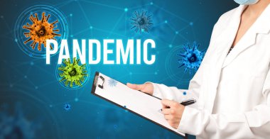 Doktor reçete yazıyor.