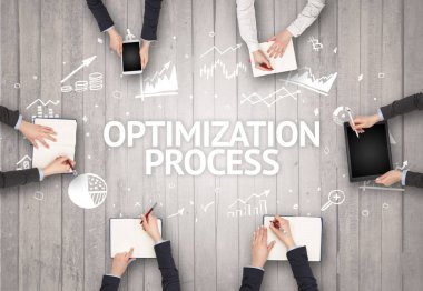 Ofiste Çalışan Meşgul İnsanlar Grubu