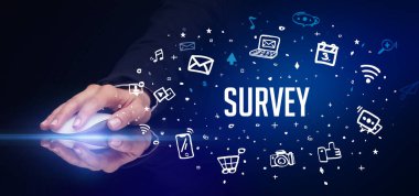 El ele tutuşan kablosuz çevre kavramı