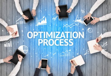 Ofiste Çalışan Meşgul İnsanlar Grubu