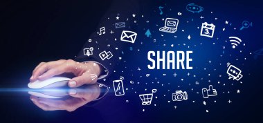 El ele tutuşan kablosuz çevre kavramı