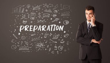 Eğitimsel yazıtlarla düşünen iş adamı