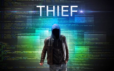 Kod arkaplanındaki yüzsüz hacker