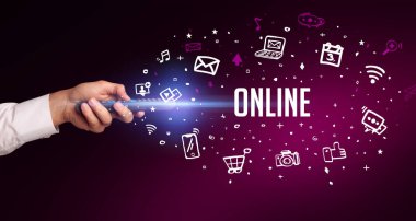 El ele tutuşan kablosuz çevre kavramı