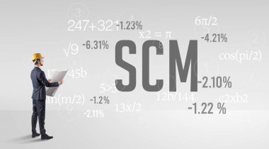 Kısa şapkalı mühendis.