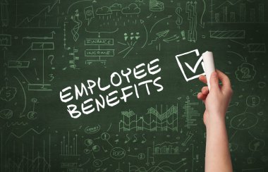 El çizimi yeni iş konsepti