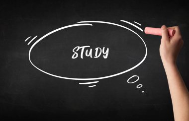 Hand drawing education concept concept