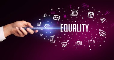 El ele tutuşan kablosuz çevre kavramı