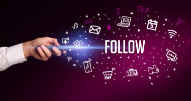 El ele tutuşan kablosuz çevre kavramı