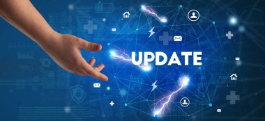 Yazı kavramına el işareti