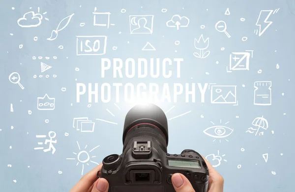 Handgemaakte foto met digitale camera — Stockfoto