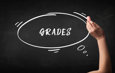 Hand drawing education concept concept