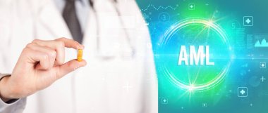 Sana ilaç veren bir doktorun yakın çekimi.