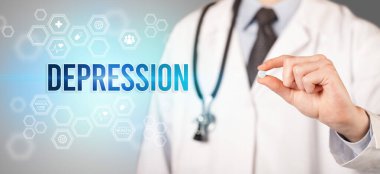 Sana ilaç veren bir doktorun yakın çekimi.