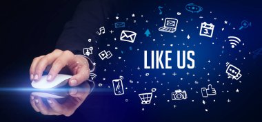 El ele tutuşan kablosuz çevre kavramı