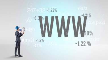 Kısa şapkalı mühendis.