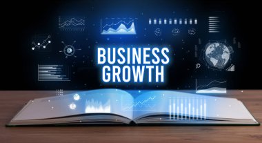 Açık bir kitaptan çıkan iş yazıları