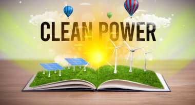 Açık kitap, yenilenebilir enerji kavramı