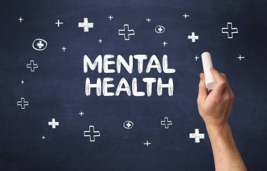 El çizimi tıbbi konsept