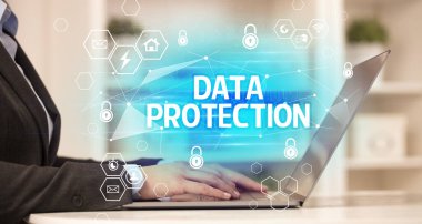 İnternet güvenliği ve veri koruma kavramı