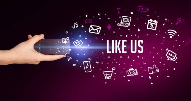 El ele tutuşan kablosuz çevre kavramı