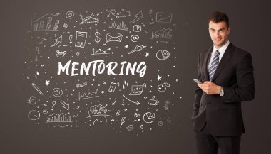 Eğitimsel yazıtlarla düşünen iş adamı