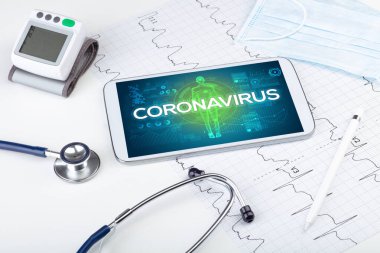 Tablet bilgisayar ve doktor araçları