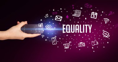 El ele tutuşan kablosuz çevre kavramı