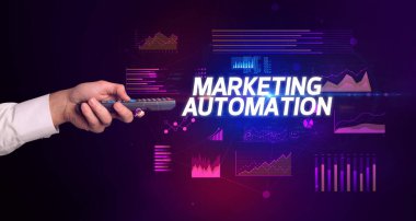 Kablosuz, çevresel, siber iş konsepti