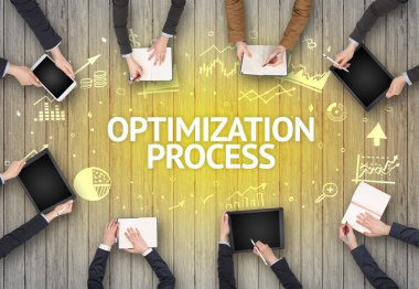 Ofiste Çalışan Meşgul İnsanlar Grubu