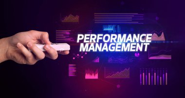 Kablosuz, çevresel, siber iş konsepti