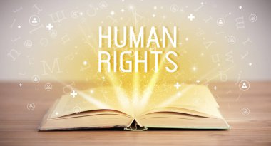 açık kitap, sosyal ağ konsepti