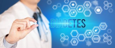 Sana ilaç veren bir doktorun yakın çekimi.