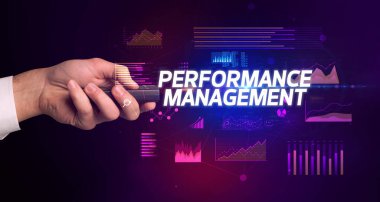 Kablosuz, çevresel, siber iş konsepti