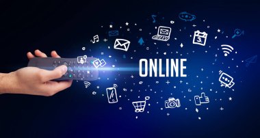 El ele tutuşan kablosuz çevre kavramı