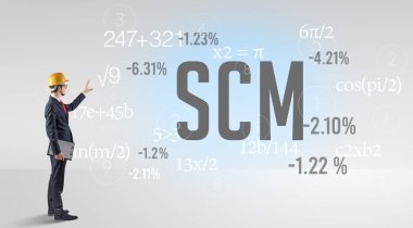 Kısa şapkalı mühendis.