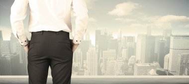 Şehir görüşlü bir iş adamı