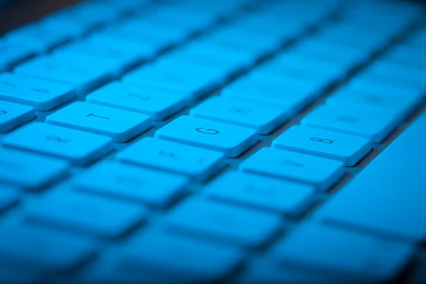 Keyboard close-up with copy space — Stock Photo, Image