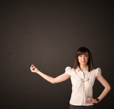 İşkadını jest yapma