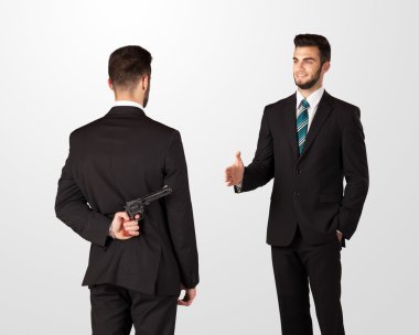 iki işadamı sıkışalım