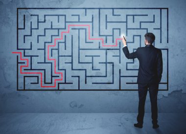 çözüm bir labirent