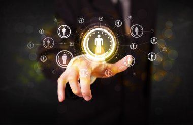 modern işadamı geleceğin teknolojisi sosyal ağ çok dokunaklı ama