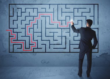 çözüm bir labirent