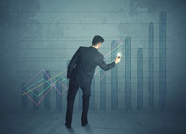 işadamı çizim grafik