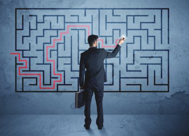 çözüm bir labirent