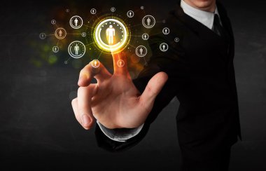 modern işadamı geleceğin teknolojisi sosyal ağ çok dokunaklı ama